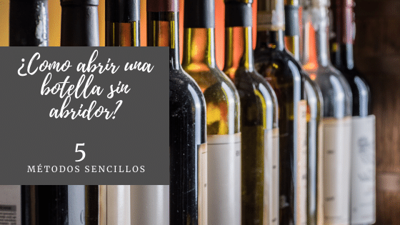 Como Abrir una Botella de Vino sin Abridor: 5 métodos fáciles