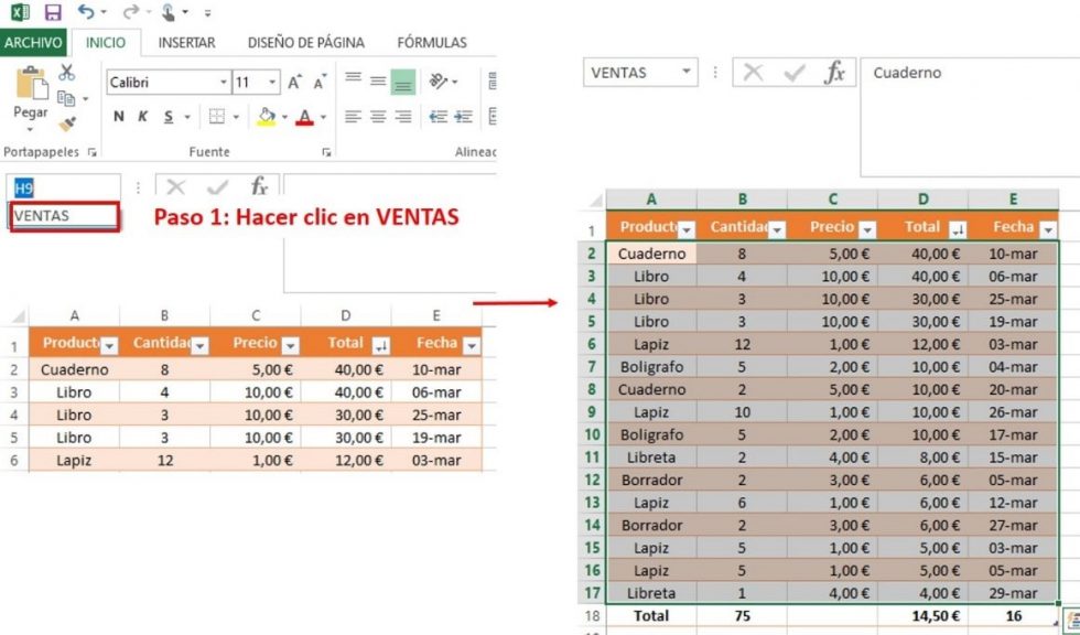 Cómo Hacer una Tabla en EXCEL Tutorial Paso por Paso