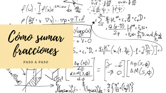 Cómo Sumar Fracciones