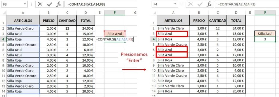 Contar Cuantas Veces Se Repite Un Valor En Excel